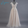 2017 Custom Made Lace V-Neck Wedding Dress Bridal Gown Latest